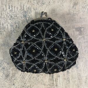 Neiman Marcus Vintage beaded coin purse